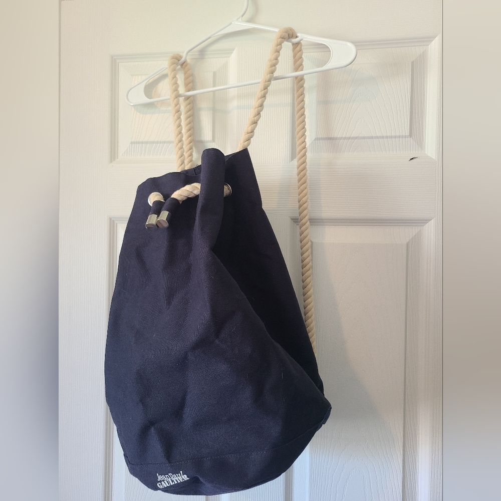 Jean Paul Gaultter nautical rope backpack
